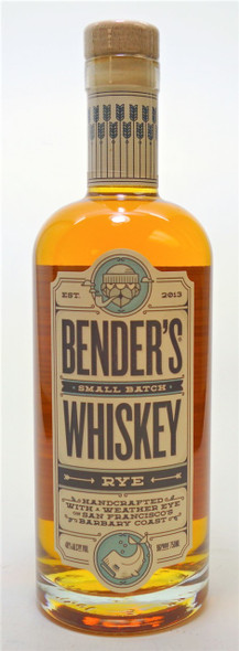 Benders Small Batch Rye Whiskey