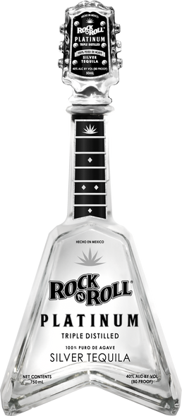 Rock N Roll Tequila Platinum Silver