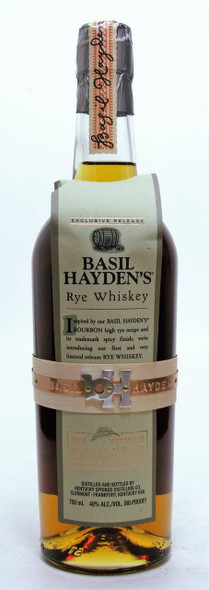 Basil Hayden's Rye Whiskey