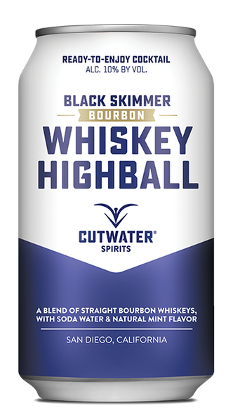 Cutwater Black Skimmer Whiskey Highball