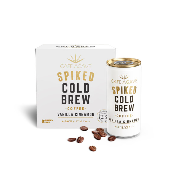 Spiked Cold Brew Vanilla Cinnamon Coffee 4 Pack 