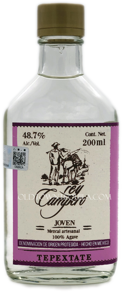 Rey Campero Tepextate Joven Mezcal 200ml