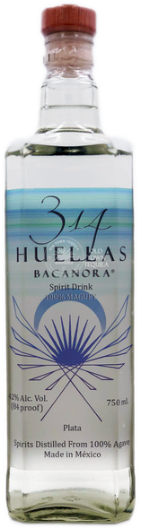 314 Huellas Bacanora Plata 750ml