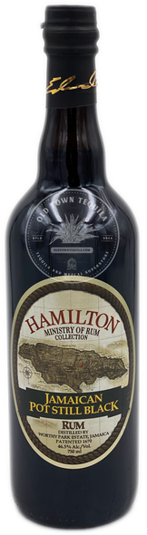 Hamilton Jamaican Pot Still Black Rum 750ml