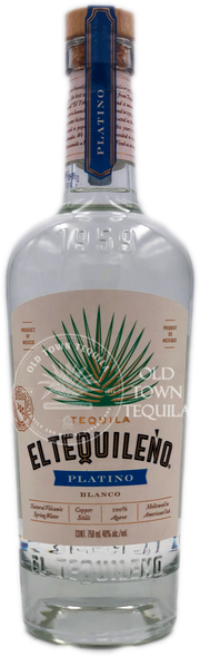 El Tequileno Platino Blanco Tequila 750ml