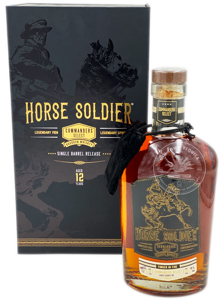 Horse Soldier Commander’s Select 12 Years Aged Bourbon Whiskey 750ml