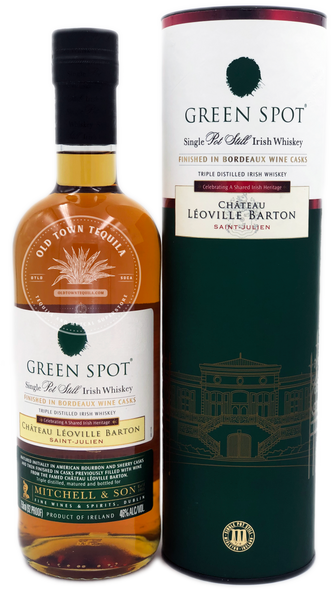 Green Spot Single Pot Still Irish Whiskey Chateau Leoville Barton Green Spot Single Pot Still Irish Whiskey Chateau Leoville Barton