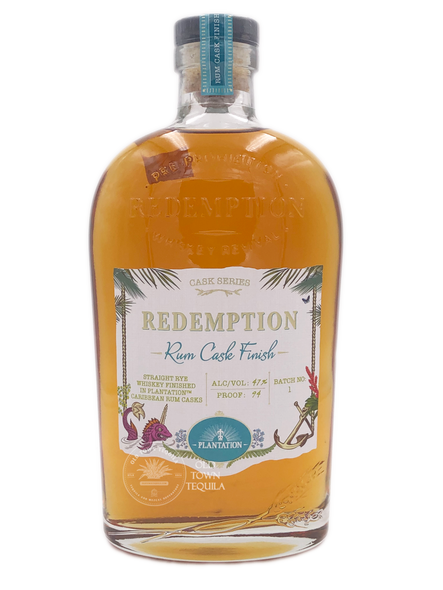 Redemption Rum Cask Finish Straight Rye Whiskey 750ml