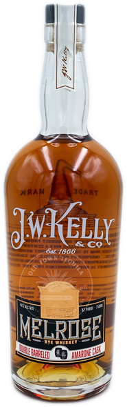 J.W. Kelly Melrose Rye Whiskey 750ml