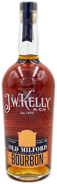 J.W. Kelly Old Milford Straight Bourbon Whiskey 750ml
