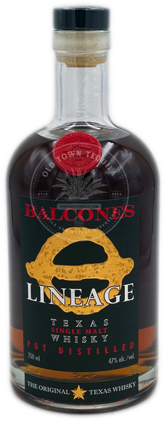 Balcones Lineage Texas Single Malt Whisky 750ml