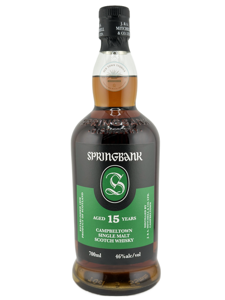 Springbank Aged 15 Years Single Malt Scotch Whisky Springbank Aged 15 Years Single Malt Scotch Whisky