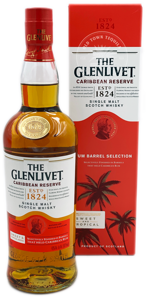 The Glenlivet Caribbean Reserve Single Malt Scotch Whisky