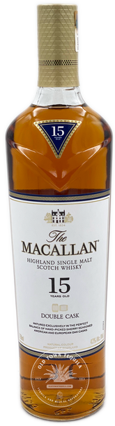 The Macallan Highland Single Malt Scotch Whisky Aged 15 Years 