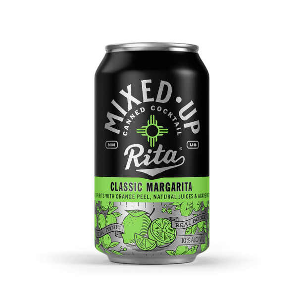 Mixed Up Rita Classic Margarita 4Pk 355ml Canned Cocktails