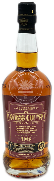 Daviess County Limited Edition Kentucky Straight Bourbon Whiskey Finished in Cabernet Sauvignon Casks