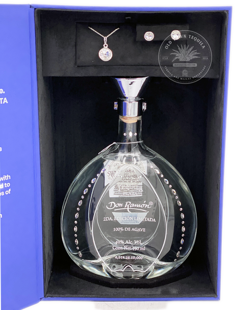 Don Ramon Swarovski Crystal Limited Edition Silver Tequila