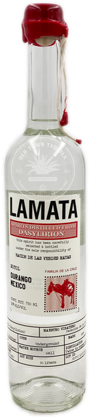 Lamata Sotol Spirit from Dasylirion Familia De La Cruz 750ml