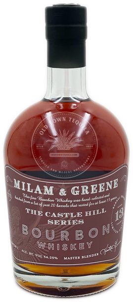 Milam & Greene The Castle Hill Series Batch 1 Bourbon Whiskey Aged 13 Years 