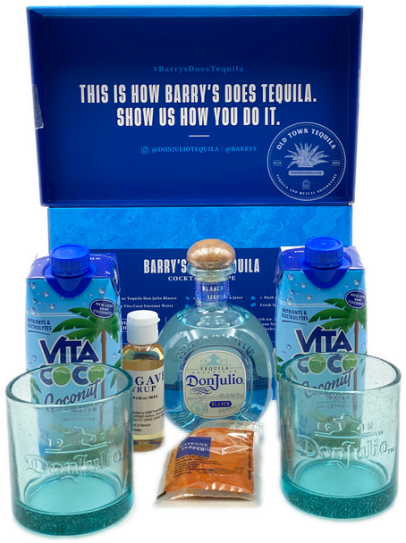 Don Julio x Barry's Margarita Kit with Blanco 375ml Tequila