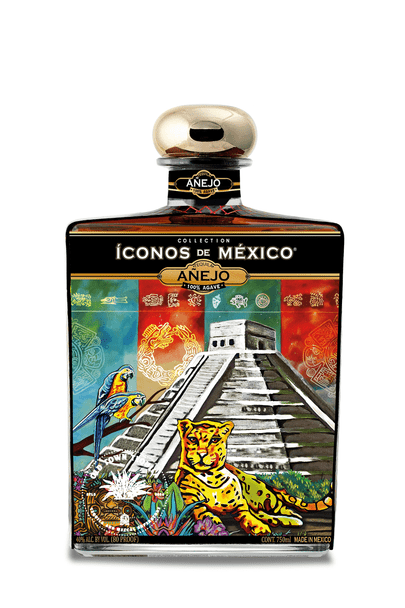 Iconos de Mexico Mayan Mysticism Tequila Añejo 750ml