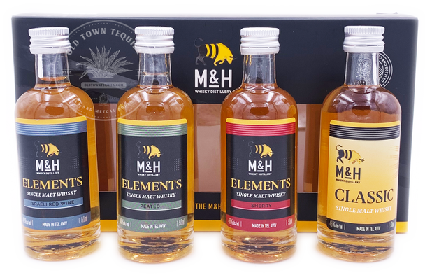 M&H Whisky Variety Pack 4x50ml