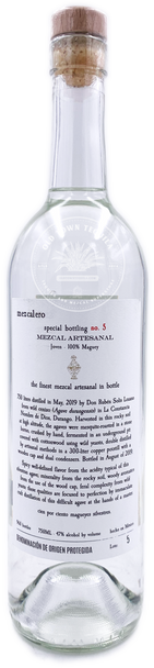 Mezcalero Mezcal no. 5 750ml