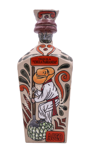 Chula Parranda El Jimador Ceramic 1 Liter Aged Reposado Tequila