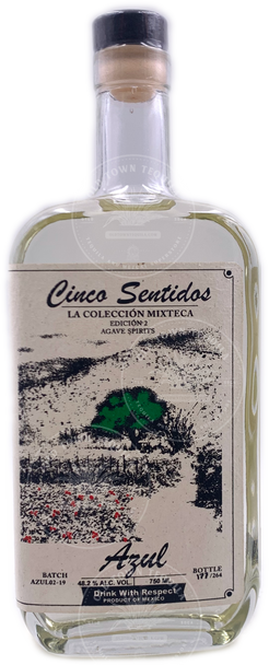 Cinco Sentidos Azul Mezcal 750ml