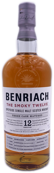 Benriach The Smoky Twelve Speyside Single Malt Scotch Whisky 12yrs 750ml