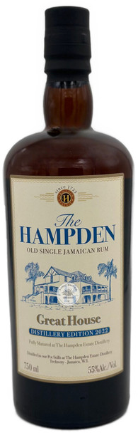 The Hampden Great House Old Single Jamaican Rum 