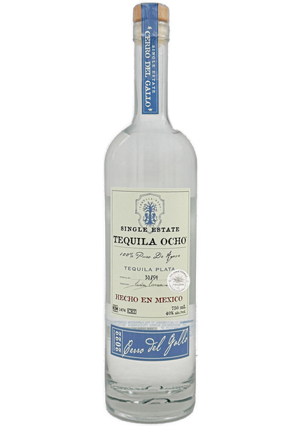 Tequila Ocho Plata 2022 Cerro Del Gallo 