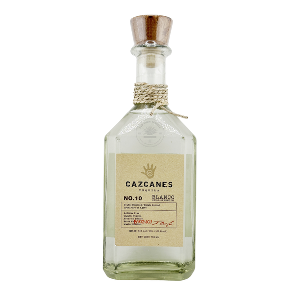 Cazcanes Blanco Still Strength No.10 Tequila 750ml