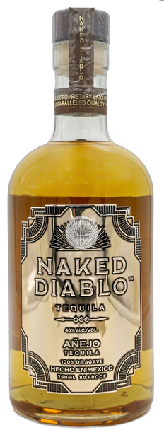 Naked Diablo Anejo Tequila