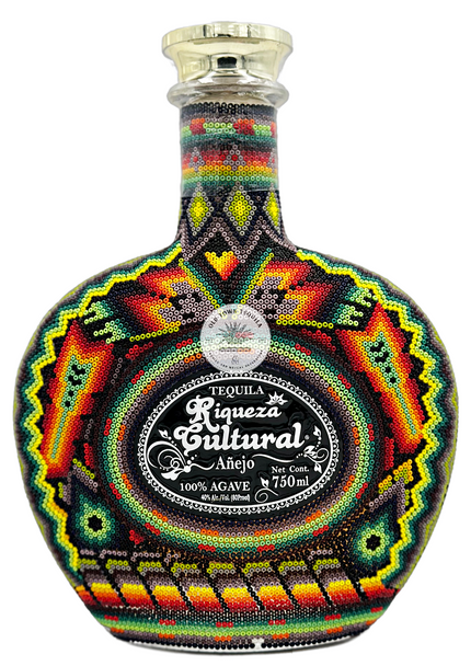 Riqueza Cultural Tequila Anejo Chaquira Beads