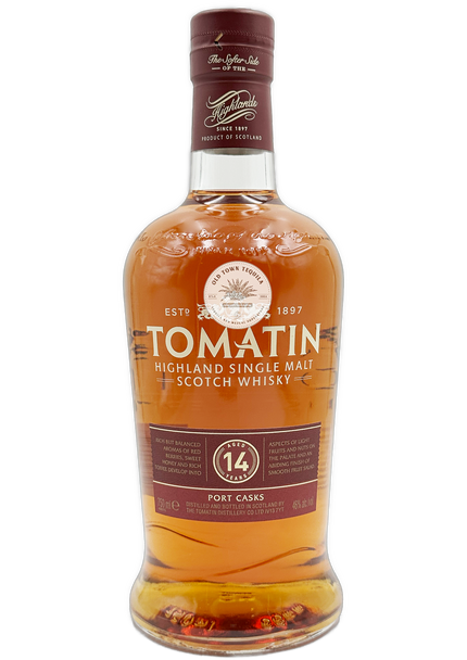 Tomatin 14 Year Old Port Cask Single Malt Scotch Whisky