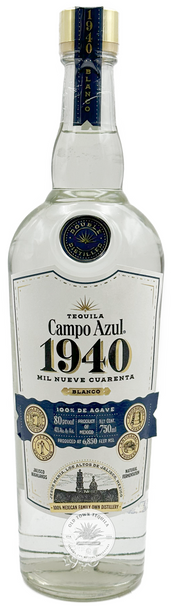 Campo Azul 1940 Tequila Blanco