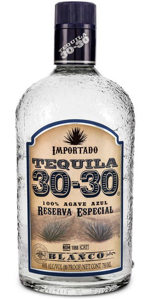 Tequila 30-30 Blanco Reserva Especial