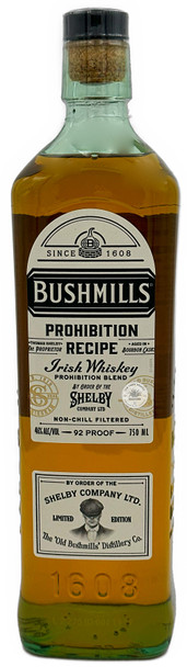 Bushmills Prohibition Recipe Irish Whiskey