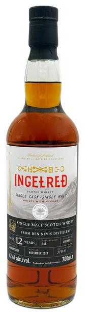 Ingelred Ben Nevis 12 Year Single Malt Scotch Cask 700ml