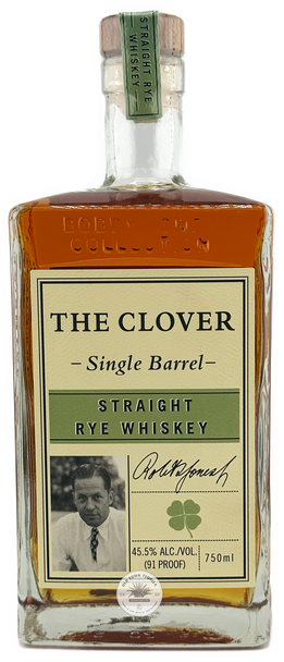 The Clover Single Barrel Straight Rey Whiskey