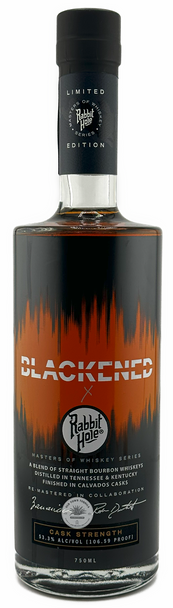 Blackened Rabbit Hole Edition Cask Strength Whiskey