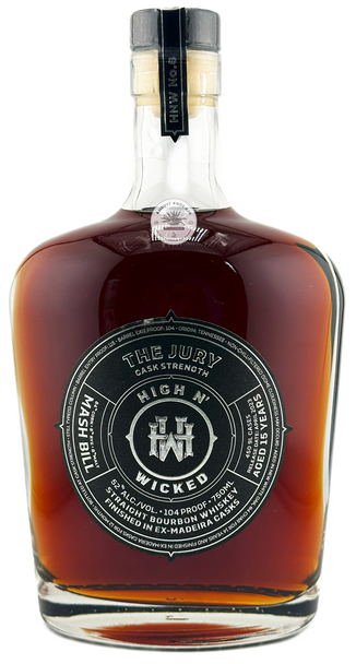 High 'N Wicked The Jury 15-Year Bourbon Whiskey 