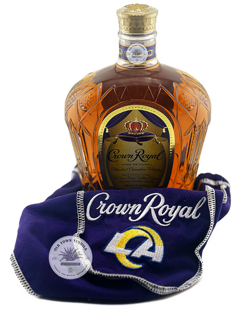 Crown Royal Canadian Whisky Los Angeles Rams Edition 
