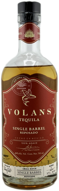 Volans Old Town Tequila Single Barrel Reposado Tequila 