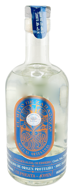 El Mito de Zaragoza Joven Cupreata Mezcal