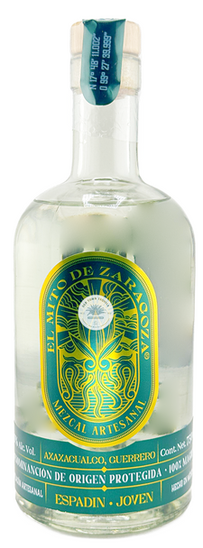 El Mito de Zaragoza Joven Espadin Mezcal