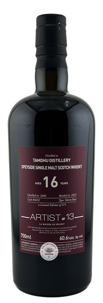 Artis Series Tamdho 16 Year Speyside Single Malt Scotch Whisky 700ml