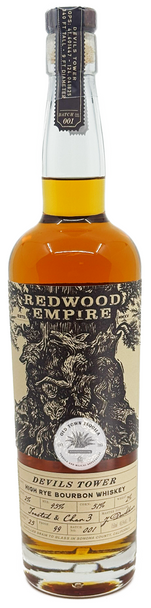 Redwood Empire Devils Tower High Rye Bourbon Whiskey