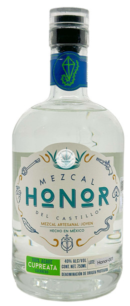 Honor Del Castillo Joven Cupreata Mezcal 